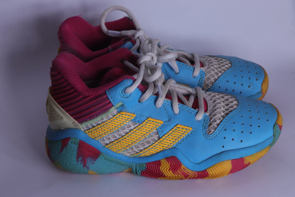 Adidas Harden Stepback Boys Basketball Shoes Size EU 30 Condition 9.5/10