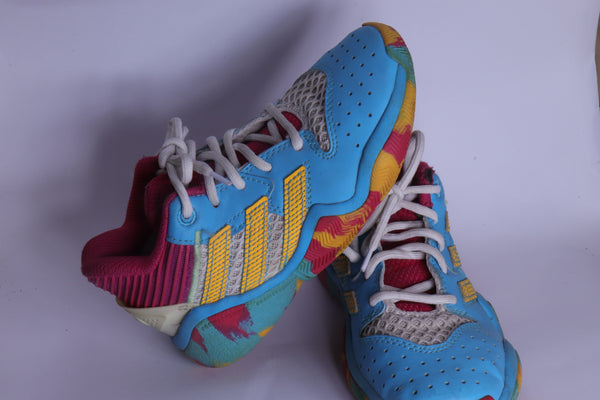 Adidas Harden Stepback Boys Basketball Shoes Size EU 30 Condition 9.5/10