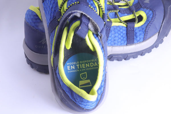 Quechua by Decathlon Blue/Green Boys Sandals Size EU 34 Condition 10/10
