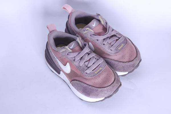 Nike Waffle One Pink-Glaze Girls Sneakers Size EU 21 Condition 9.5/10