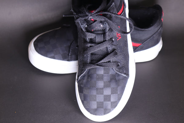 Vans Seldan Canvas Black Sneakers Boys Size EU 30 Condition 9.5/10