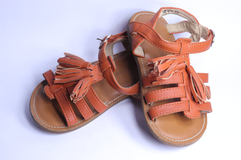 Felix and Flora Girls Leather Sandals Size EU 23.5 Condition 9.5/10