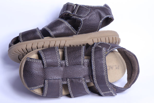 Place Young-Boy Pure Leather Boys Sandals Size EU 27.5 Condition 9.5/10