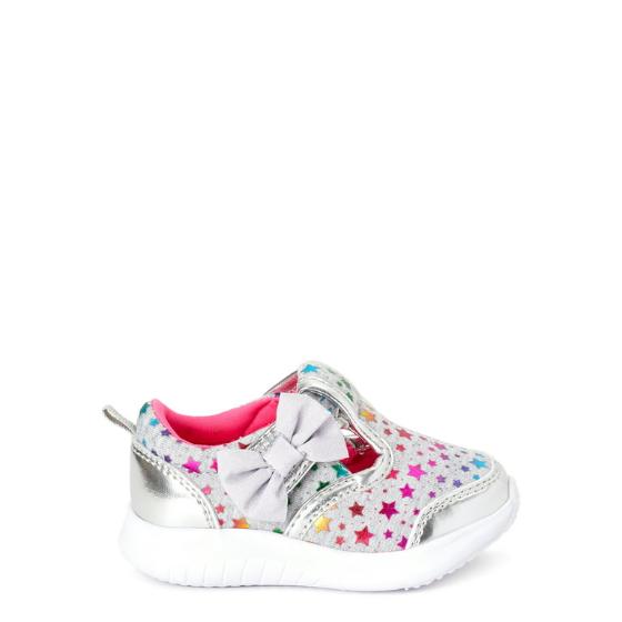 Wonder Nation Girls Mary Jane Bow Slip-on Sneaker Size EU 19 Condition 9.5/10