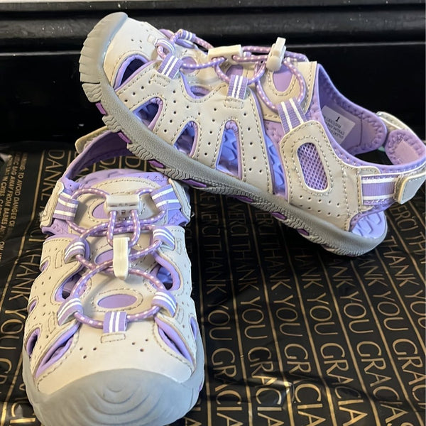 Khombu Lavender Girls Sandals Size EU 34/35 Condition 9.5/10